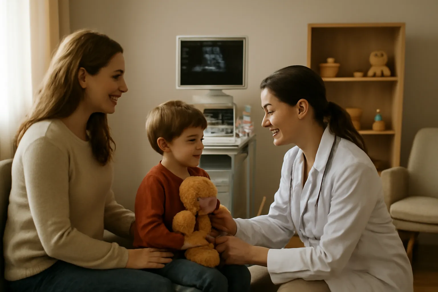 Ultrassonografia pediátrica: preparo e atendimento humanizado